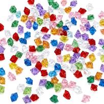 ARSUK daugkartinio naudojimo ledo kubeliai (150 vnt. pakuotė) – skaidrūs plastikiniai ledo kubeliai, skirti gėrimams, fotografijai ir rankdarbiams – dirbtiniai ledo kubeliai, dirbtiniai deimantai, dirbtiniai akmenukai