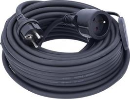 As-Schwabe 860336 – Viengubas prailginimo laidas – 250 V/16 A/IP44 – 20 metrų. Naudojimas: lauke.