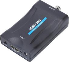 ASHATA HDMI ir BNC keitiklis, HDMI ir BNC kompozitinio vaizdo ir 3,5 mm garso keitiklio adapteris 480i 576i, palaiko NTSC/PAL, skirtas VHS, vaizdo grotuvams ir DVD įrašymo įrenginiams