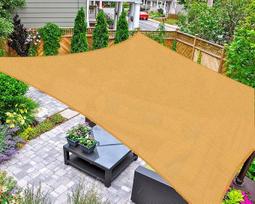 ASTEROUTDOOR Saulės atspalvio burė Stačiakampis 2,4X3,5M, UV blokas Kiemo kiemas Vejos sodas Lauko veikla Smėlis