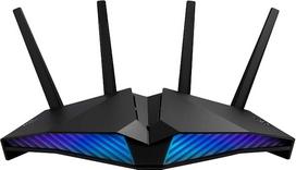 ASUS DSL-AX82U VDSL modemas-maršrutizatorius (WiFi-6 AX5400, „AiMesh“ WLAN sistema, „AiProtection“ ir WPA3, gigabito LAN, „Aura RGB“, USB 3.2), 90IG05Q0-BM9100, DSL maršrutizatorius - „Wi-Fi 6“