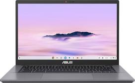 ASUS Chromebook Plus CX3402CBA#B0CH1HBYF9, 14 colių FHD nešiojamojo kompiuterio ekranas, neblizgus ekranas, „Intel Core“ 12-osios kartos i3-1215U procesorius, 8GB RAM, 128GB UFS, „Intel UHD Graphics“ vaizdo plokštė, „ChromeOS“, pilkos spalvos