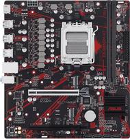ASUS EX-B850M-V7 pagrindinė plokštė, skirta AMD procesoriams, Micro-ATX formato, su DDR5 lizdu, juodos spalvos