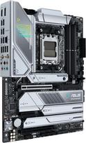 ASUS Prime X670E-PRO WiFi, AM5 lizdas (LGA 1718), Ryzen 7000, ATX pagrindinė plokštė (PCIe 5.0, DDR5, 4 M.2 lizdai, USB 3.2 Gen 2x2 Type-C, USB4 palaikymas, 6E ir 2,5 G Ethernet), sidabrinė