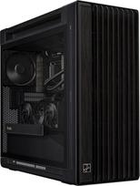 ASUS ProArt PA602 „Wood Edition“ kompiuterio korpusas su grūdintu stiklu, E-ATX | Sertifikuota mediena, iš anksto įmontuoti sistemos ventiliatoriai, vaizdo plokštės laikiklis, 420 mm radiatorius, infraraudonųjų spindulių dulkių jutiklis, USB-C 20Gbps