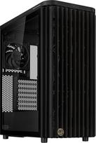 ASUS ProArt PA401 „Wood Edition“ ATX kompiuterio korpusas su TG plokšte | Šoninė plokštė iš grūdinto stiklo, 240 mm radiatoriaus laikiklis, 160 x 32 mm ventiliatorius, nuimamas maitinimo bloko laikiklis, galiniai laidų tvirtinimo spaustukai