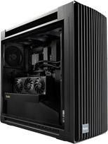 ASUS ProArt PA602 E-ATX kompiuterio korpusas | Juodas | 420 mm radiatoriaus laikiklis, iš anksto įmontuoti 140 mm ir 200 mm sistemos ventiliatoriai, infraraudonųjų spindulių dulkių jutiklis, PCIe plokščių montavimas be įrankių, USB 20Gbps