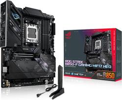 ASUS ROG Strix B850-F Gaming WIFI7 NEO AM5 ATX pagrindinė plokštė, DDR5, suderinama su DIMM moduliais, „Wi-Fi 7“, 5GB LAN, PCIe 5.0, 4 M.2 lizdai, 3 USB 2.0 lizdai, USB-C 20GB