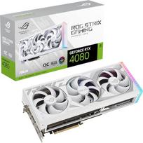 ASUS ROG Strix GeForce RTX 4080 16GB balta „OC Edition“ GDDR6X žaidimų vaizdo plokštė (NVIDIA DLSS 3, PCIe 4.0, 16GB GDDR6X, 2x HDMI 2.1a, 3x DisplayPort 1.4a, balta, ROG-STRIX-RTX4080-O16G-GAMING-WHITE)