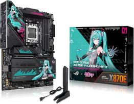 ASUS ROG Strix X870E-A Gaming WIFI7 NEO ATX pagrindinė plokštė | AMD X870E, 16+2+2, „Dynamic OC Switcher“, „Core Flex“, DDR5 su AEMP ir „NitroPath“ DRAM, 4 M.2 lizdai, PCIe 5.0 x16 „SafeSlot“