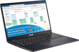 ASUS VB Go 14 colių N4500 4G 128GB W11HS Mėlyna