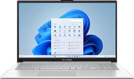 ASUS Vivobook Go 15 OLED E1504FA-BQ2451W Nešiojamasis kompiuteris 15,6" Full HD AMD Ryzen 5 7520U 16GB RAM 512GB SSD Radeon 610M Windows 11 Home Cool Silver Ispanų QWERTY klaviatūra