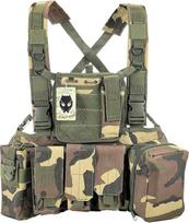 ATAIRSOFT Airsoft Karinė kariuomenė Taktinė kovinė Molle RRV liemenė su dėklu CS Airsoft Medžioklė Kempingai lauke 6 spalvos