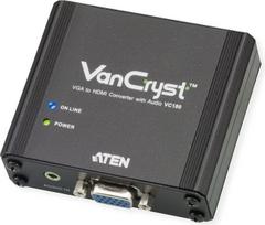 ATEN VC180 VGA į HDMI keitiklis su garso išvestimi – juodos spalvos
