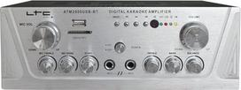 ATM2000USB-BT – LTC – Stereo stiprintuvas, 2 x 50 W – USB, SD ir „Bluetooth“ – sidabrinis