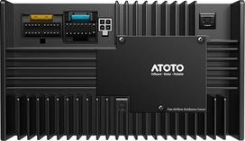 ATOTO CA-AEC02 automobilių garso stiprintuvas, 4 omai, maksimali galia 392 vatai, 4 kanalai, A/B klasė, įmontuotas linijinio išėjimo keitiklis, puikiai tinka naudoti automobilyje, juodos spalvos