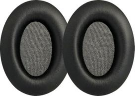 Atsarginės ausinių pagalvėlės, skirtos „Sony WH-1000XM3“ ausinėms (WH1000XM3) – ant ausų uždedamos ausinės, pagalvėlės iš minkštesnės baltymų odos, triukšmo izoliacija, „Memory“ putplastis (juodos spalvos)