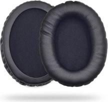 Atsarginės ausų pagalvėlės, skirtos „Razer Kaira Pro“ / „Kaira X“ žaidimų ausinėms. Juodos spalvos PU odos ir atminties putų remonto ausų pagalvėlės / ausų kaušeliai / ausų dangteliai