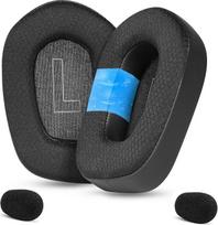 Atsarginės ausų pagalvėlės, suderinamos su „Logitech G733“, „G535“ ir „G335“ „Lightspeed“ belaidėmis žaidimų ausinėmis. Ausų pagalvėlės pagamintos iš kvėpuojančio „Ice Silk“ audinio (MF Black)