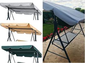 Atsarginis tentas supamajam hamakui, 2–3 vietų dydžių, hamako uždangalas, sodo baldai, supamasis krėslas (120 cm x 200 cm, žalias)