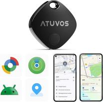ATUVOS Dual System Air Tag Pro 1 Pack, išmanusis raktų ieškiklis, suderinamas su "Android" "Google" "Find My Device" arba "iOS" "Apple" Kur yra? programėlė (Huawei nepalaikoma), bagažo / rankinių raktų ieškiklis