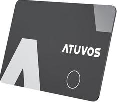 ATUVOS Piniginė Tracker Card Thin 1.6 mm, Smart Air Tag kortelė suderinama su Apple Kur yra? (tik iOS, Android nepalaikoma), "Bluetooth" daiktų ieškiklis, skirtas kelionių lagaminams, rankinėms, lagaminėliams, rankinėms ir kt.