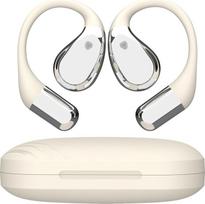 Atviros ausinės "Bluetooth 6.0" su HD mikrofonu, belaidės "Bluetooth HiFi Stereo" ausinės su ausų kabliukais, 40 val. žaidimo trukmė, "Bluetooth" ausinės su LED ekranu, IP7 vandeniui atsparios ausinės, perlo baltumo