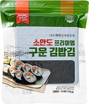 Aukščiausios kokybės Kimbap Gim Nori - skrudinti jūros dumblių lapai suši ir Kimbap | Smulkiai skrudinti ir puikiai stabilūs | 15/50/100 lapų sandariai uždaromame maišelyje (50 lapų)