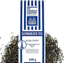 Aukštos kokybės Ceilono arbata lapeliais | Juodoji Ceilono arbata lapeliais, 100 g | Aukščiausios kokybės arbata, pagaminta laikantis tradicinių gamybos metodų | TEE HANDELSKONTOR BREMEN