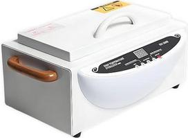 Aukštos temperatūros sterilizatorius su LED ekranu, 500 vatų karšto oro sterilizatorius, 2,5 litro talpos sauso karščio sterilizatorius, skirtas pedikiūro studijoms, kirpykloms, nagų salonams, kosmetikos ir tatuiruočių studijoms