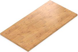 AUPROTEC stalviršis, 19 mm, šviesus „Lancelot“ ąžuolas, 100 x 70 cm, medžio drožlių plokštė su 1 mm storio ABS kraštu ir PU klijavimu, padengta melamino derva, elegantiškas ir atsparus vandeniui