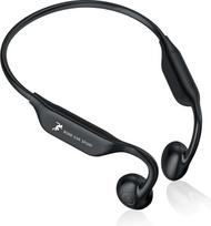 Ausinės su kaulų laidumu, „Bluetooth“ ausinės su įmontuotu mikrofonu, belaidės „Bluetooth 5.2“ sportinės ausinės, atitinkančios IP67 standartą, atsparios prakaitui, skirtos bėgimui, dviračių sportui ir treniruotėms