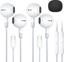 Ausinės su USB-C laidu, „iPhone 17“, „16“, „15“ – USB-C ausinės su mikrofonu [MFi sertifikuotos] – laidinės ausinės, skirtos „iPhone 17 Pro“, „Air“, „16“, „15“, „Pro Max“, „Plus“, „iPad 10“; „Type-C“ ausinės su garsumo reguliatoriumi