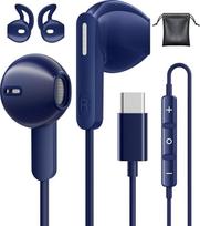Ausinės su USB-C jungtimi, skirtos „Samsung Galaxy S25“, „S26 Ultra“, „A56“, „A57“, „A17“; ausinės su laidu, USB-C laidas, Hi-Fi USB-C ausinės, skirtos „iPhone 17“, „16“, „15 Pro Max“, „Samsung S23“, „S24“, „S25 FE“, „Google Pixel 10a“, „9a“ | USB-C ausin