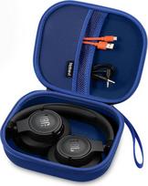 Ausinių dėklas - JBL Tune 510BT 520BT 500BT ausinių dėklas, JBL Tune 710BT 720BT 760NC ausinių dėklas, JBL Live 660NC 670NC belaidžių "Bluetooth" ausinių kelioninis krepšys, mėlynas