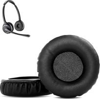 Ausų pagalvėlės, suderinamos su „Plantronics Savi W720“ ausinėmis. Atsarginės ausų pagalvėlės (baltyminė oda / atminties putplastis)