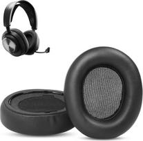 Ausų pagalvėlės, suderinamos su „Steelseries Arctis Nova Pro Wireless“ ausinėmis. Atsarginės ausų pagalvėlės (baltyminė oda / atmintinė puta)