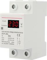 Automatinė įtampos atkūrimo apsauga, 230 V 40 A vienfazis viršįtampių apsaugos įtaisas, buitinės technikos viršįtampių ribotuvas, buitinės technikos viršįtampių ribotuvas