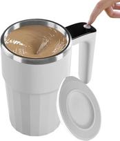 Automatinis automatinis maišytuvas, 380 ml, elektrinis maišytuvas, USB, wiederaufladbar, mit Temperaturanzeige | Automatischer Mischbecher | für Tee, Milch, Schokolade, heißes Wetter, kaltes Wetter
