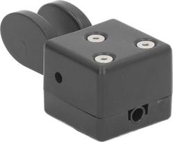 Automatinis CW telegrafo raktas, trumpųjų bangų radijo Morzės raktas, „Mini Dual Paddle“ su magnetiniu pagrindu