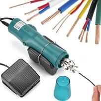 Automatinis vielos sukinimo staklės, rankinis kabelių sukimo įrenginys, 3500 aps/min, tuščiosios eigos sukimosi greitis, reguliuojamas greitis, 8 mm vielos skersmuo, 1500 g sukimo momentas, pėdos jungiklis įeina į komplektą