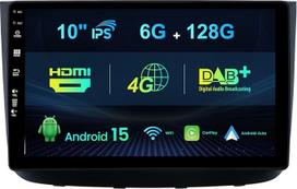 Automobilinė radijo sistema su „Android 15“ sistema, skirta „Mercedes-Benz Vito“ (2010–2015 m.) ir „Viano“ (639) (2004–2011 m.) modeliams – su integruotomis DAB+/4G/HDMI/CarPlay/Android Auto/DSP funkcijomis – 6G + 128G – kamera + mikrofonas – 9 colių IPS
