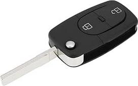 Automobilinis 2 mygtukų nuotolinio valdymo pultelis ID48 433MHz HU66 Suderinamas su "Audi A3 A4 A6 4D0837231R