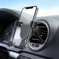 Automobilinis mobiliojo telefono laikiklis, skirtas „Mercedes-Benz A/C“ klasei; reguliuojamas mobiliojo telefono laikiklis, tvirtinamas prie automobilio ventiliacijos angos prietaisų skydelyje, skirtas „iPhone 17“, „16“, „15“, „14“, „13“ modeliams; pasuka
