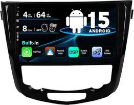 Automobilinis radijas "Android 10", tinkamas "X-Trail Qashqai J11 Rouge" (2014-2018 m.) - Integruotas "Carplay"/"Android Car"/"DSP" - Kamera be MIC - 4G + 64G - 10,1 colio 2 Din - Palaiko DAB SWC 4G WiFi. i BT