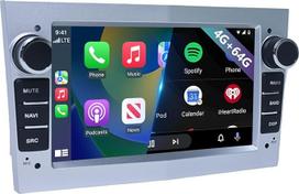 Automobilinis radijas "Opel Antara Astra H Corsa C/D Meriva Signum Vivaro Zafira Combo Wireless Carplay Android Car, 4G + 64G Android 13 7 colių HD jutiklinis ekranas Stereo AM/RDS/FM BT SWC GPS WiFi