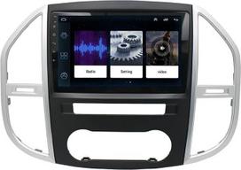 Automobilinis radijas su GPS, DVB-T, TMC, MPEG2, MPEG4, navigacija, „CarPlay“ navigacija, automobilinis radijas su GPS navigacija, 10 colių jutikliniu ekranu, „Bluetooth“ – skirtas „Mercedes-Benz Vito W447“ (2014–2022 m.) modeliams