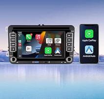 Automobilinis radijas VW Golf 5 6 R Automobilinis radijas Carplay/Android Automobilinis radijas VW Touran Jetta Passat Beetle Tiguan Seat T5 EOS Polo CC Magotan ir kt., IPS jutiklinis ekranas, MirrorLink, EQ HiFi/AM/FM RDS