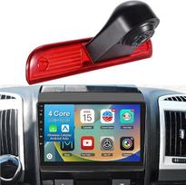 Automobilinis radijas, grotuvas, GPS navigacija, „CarPlay“ / „Android Auto“ suderinamas 9 colių HD jutiklinis ekranas, skirtas „Citroën Jumper“, „Il Bus“, „Box 244“, „Z 250“, „2500 L“ / „Opel Movano“, „Movano-e“, „C Box U9“