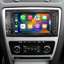 Automobilinis radijas, skirtas „VW Touareg“ (2004–2011 m.) ir „VW Transporter T5 Multivan“ (2004–2009 m.) modeliams. 7 colių jutiklinis ekranas su „CarPlay“, „Android Auto“, belaidžiu ekvalaizeriu, „Bluetooth“, GPS, FM ir atbulinės eigos kamera. 2 + 64GB